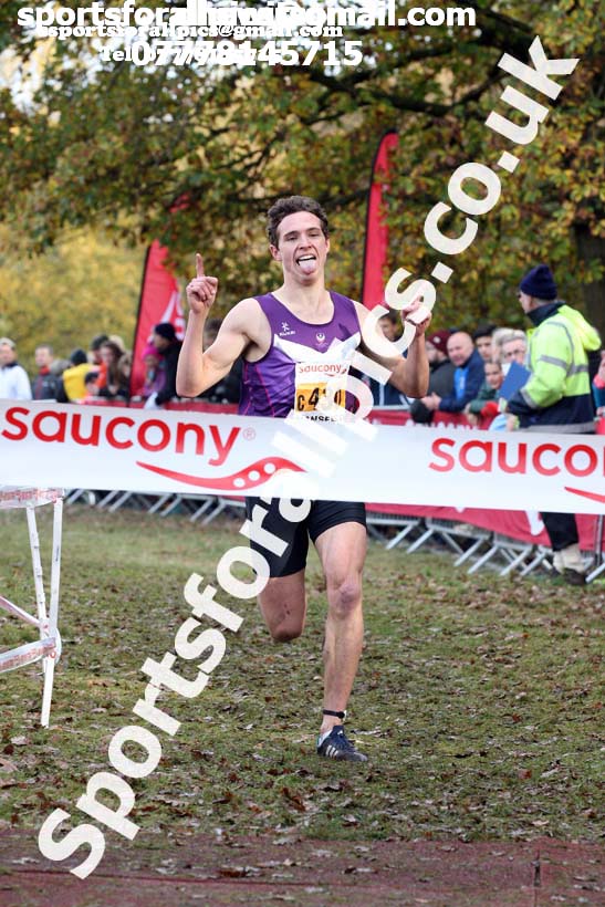 Mens junior National Cross Country Relay, Berry Hill Park, Mansfield. Photo:  David T. Hewitson/Sports for All Pics